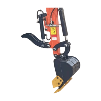 Hydraulic Cylinder Thumb (with Pipes)